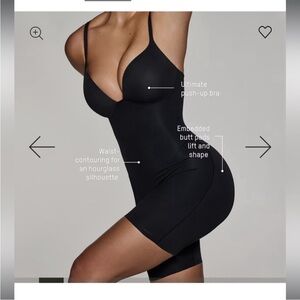 SKIMS Nude Padded Shapewear Bodysuit NWOT from Nordstrom .The XL is more mocha